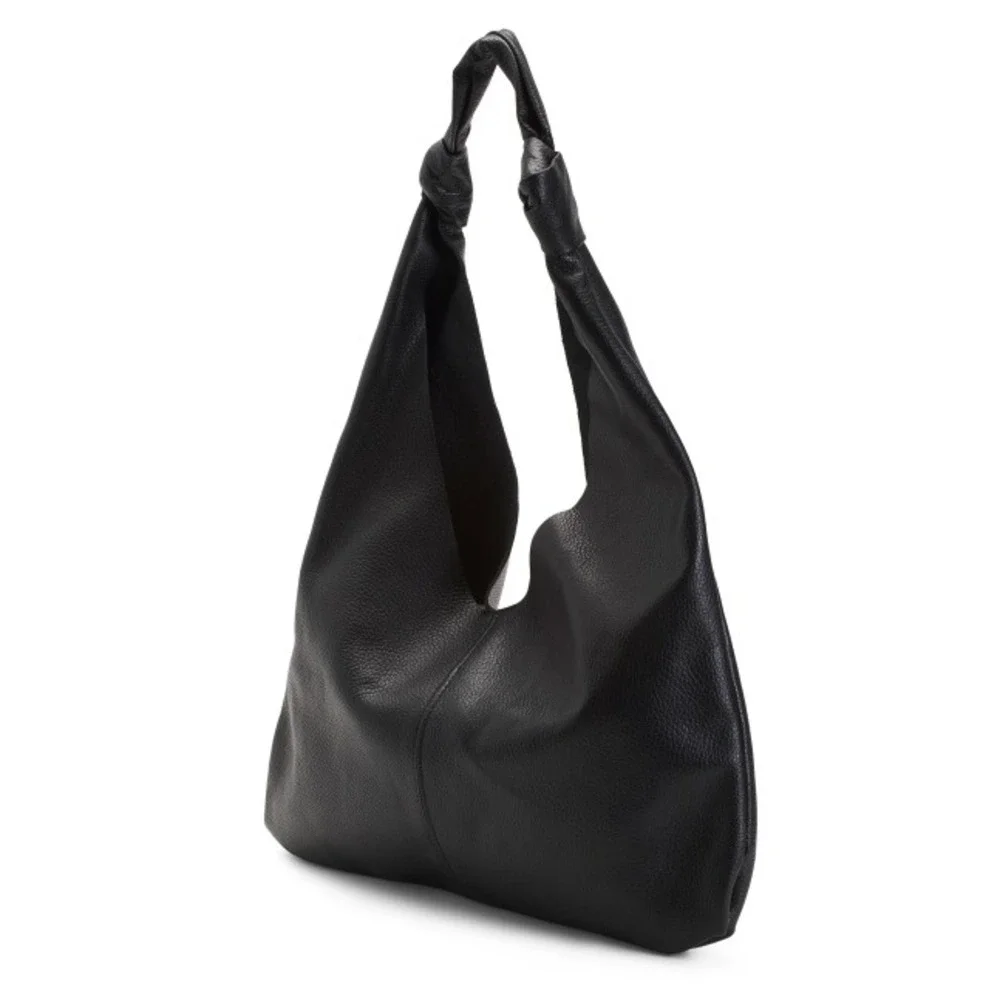 Italian Leather Hobo Bag VIOLA CASTELLANI Made in Italy Soft Unlined‎ Shoulder